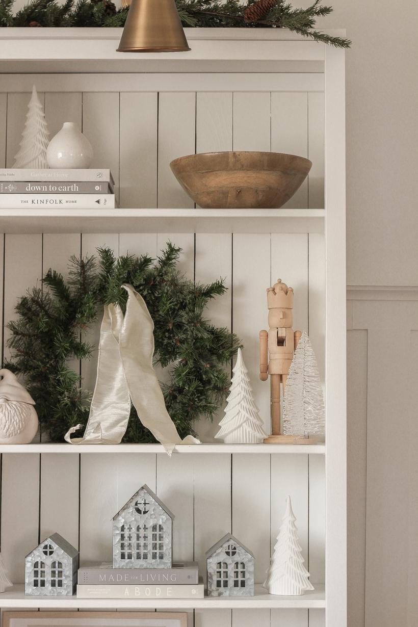 Step inside the living room of home blogger and interior decorator Liz Fourez at Christmas time