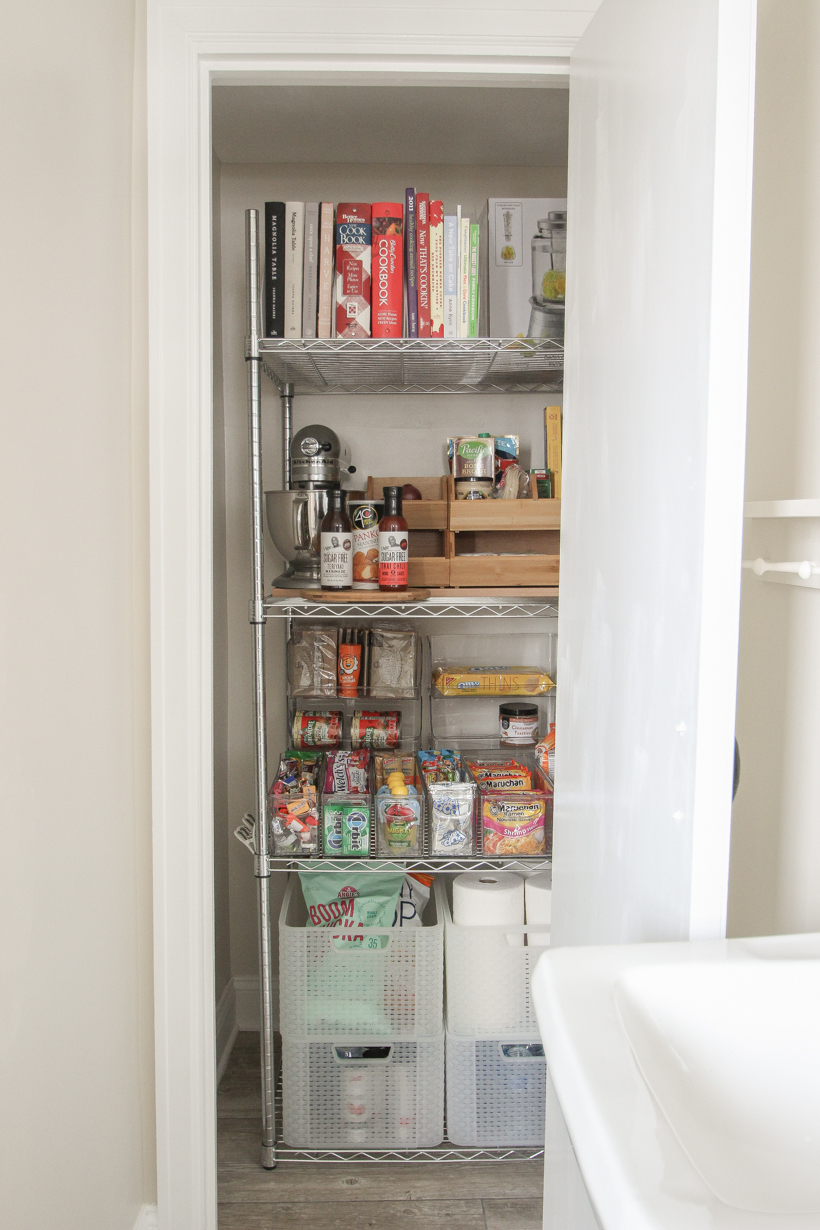 Home blogger Liz Fourez shows how to create an organized pantry customized to maximize space and fit your family's needs.