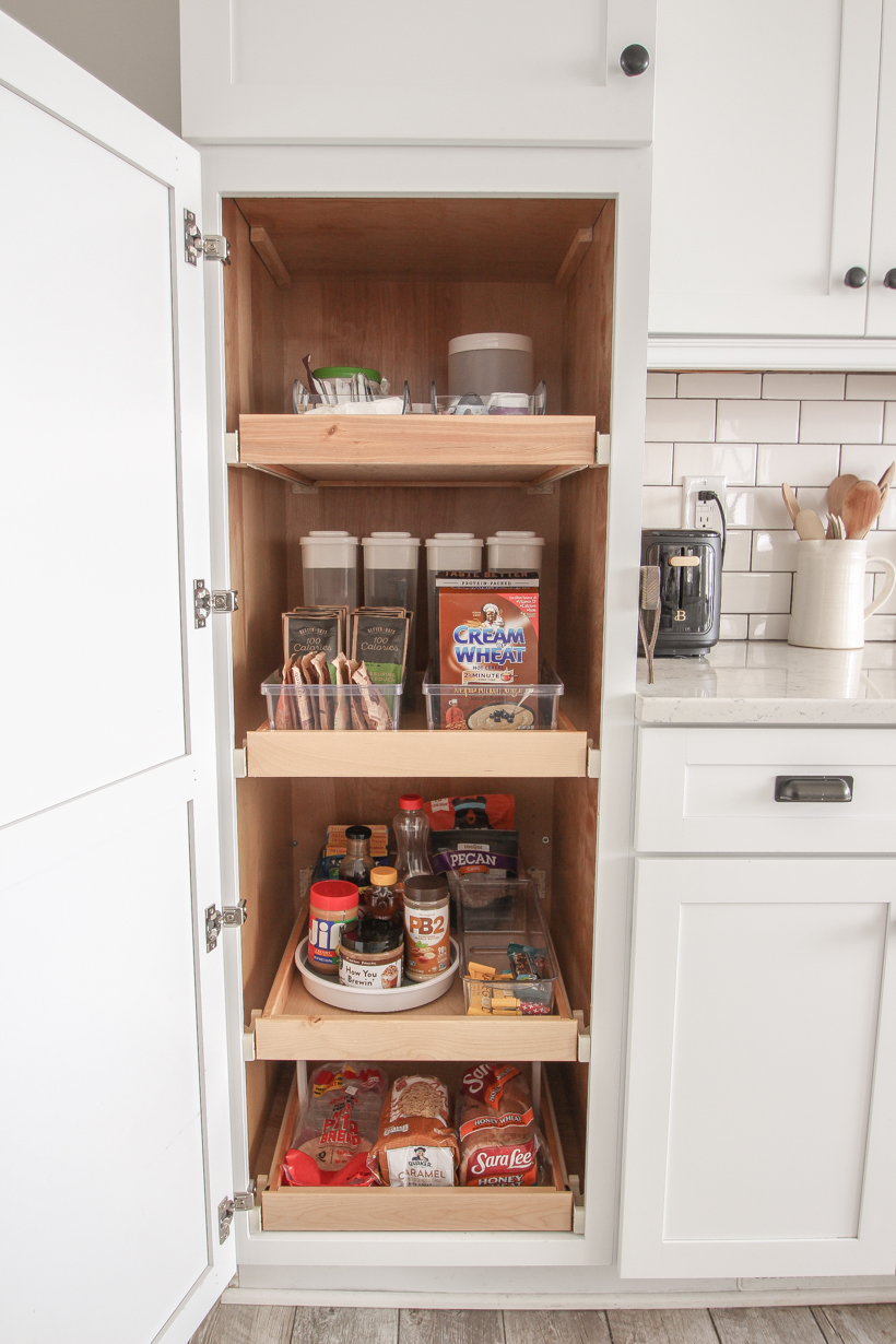 Pull Out Pantry Shelves for your Home - ALL ORGANIZED