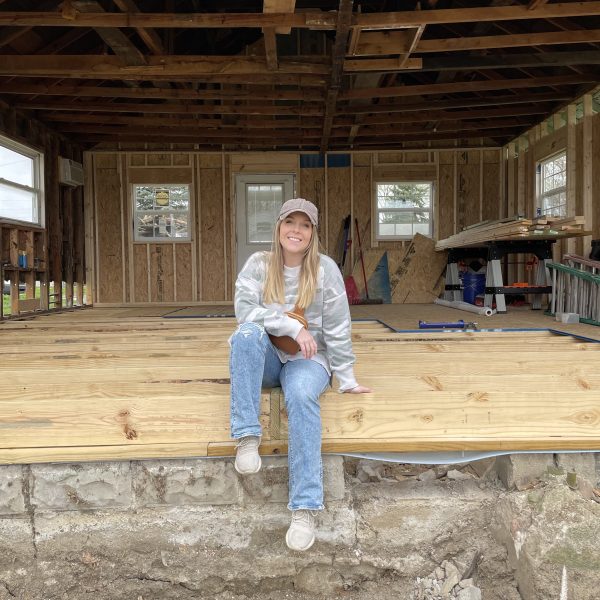 Follow along as home blogger and interior decorator Liz Fourez helps rebuild this little house from the foundation to the roof!
