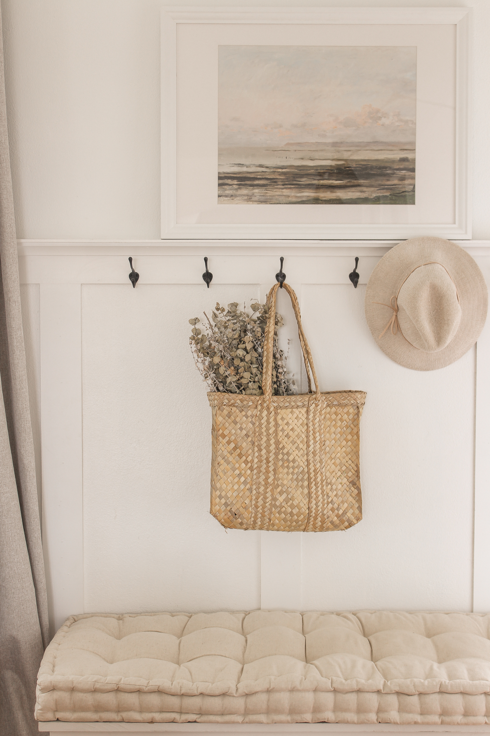 Creating a Simple Entryway in a Small Space - Love Grows Wild