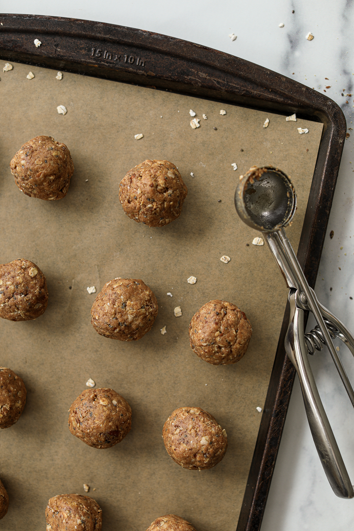 Peanut Butter Cinnamon Protein Balls