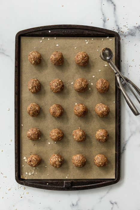 Peanut Butter Cinnamon Protein Balls