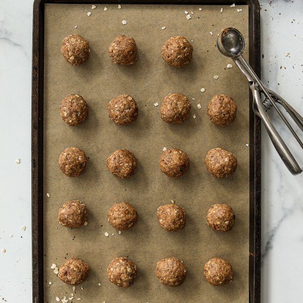 Peanut Butter Cinnamon Protein Balls