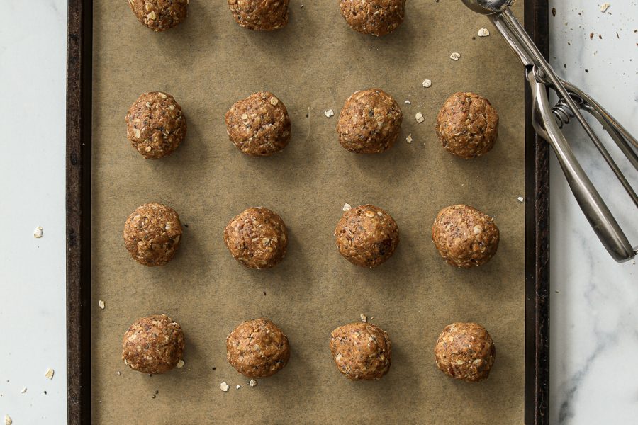 Peanut Butter Cinnamon Protein Balls