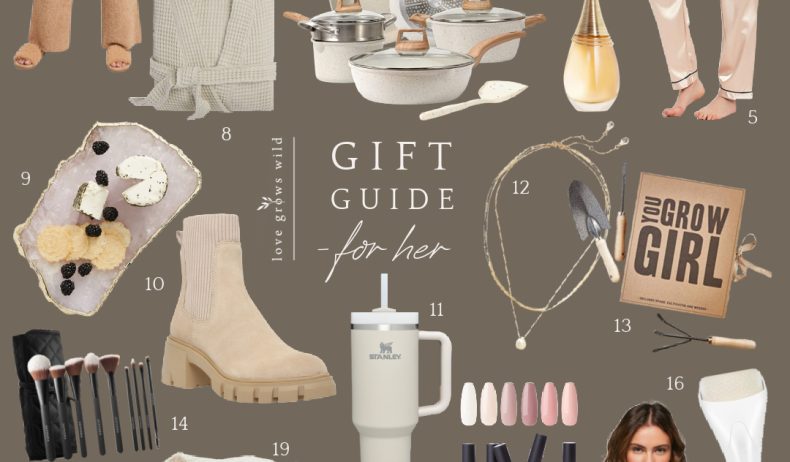 Gift ideas for her - curated by influencer Liz Fourez