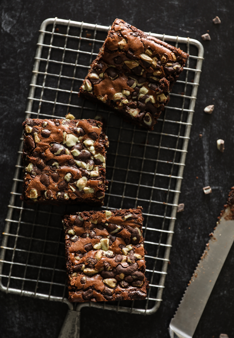 Mint Chocolate Brownies