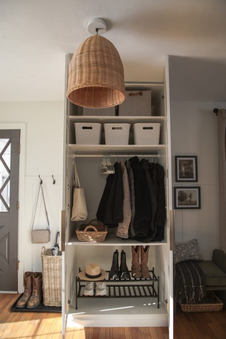 How to Organize an Entryway without a Closet