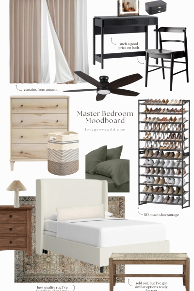 Master Bedroom Makeover Plans