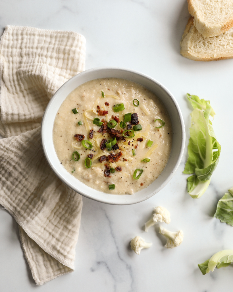 Loaded Cauliflower Soup Recipe