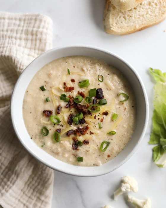 Loaded Cauliflower Soup Recipe