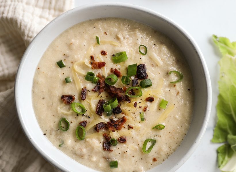 Loaded Cauliflower Soup Recipe