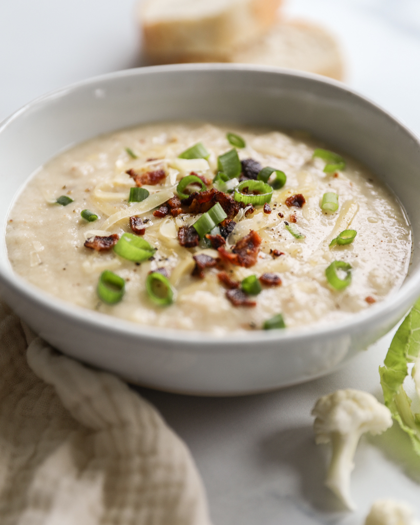 Loaded Cauliflower Soup Recipe