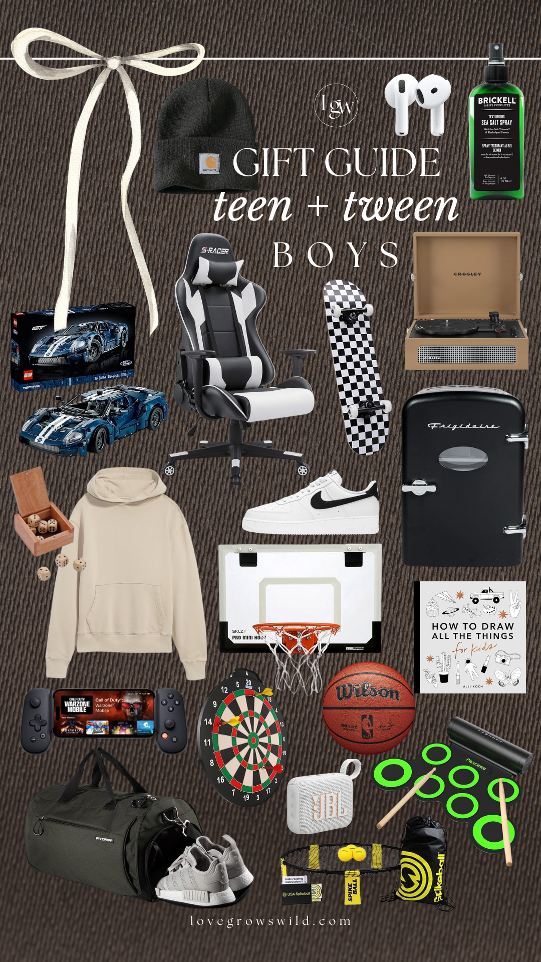 Gift Guide for Teen and Tween Boys