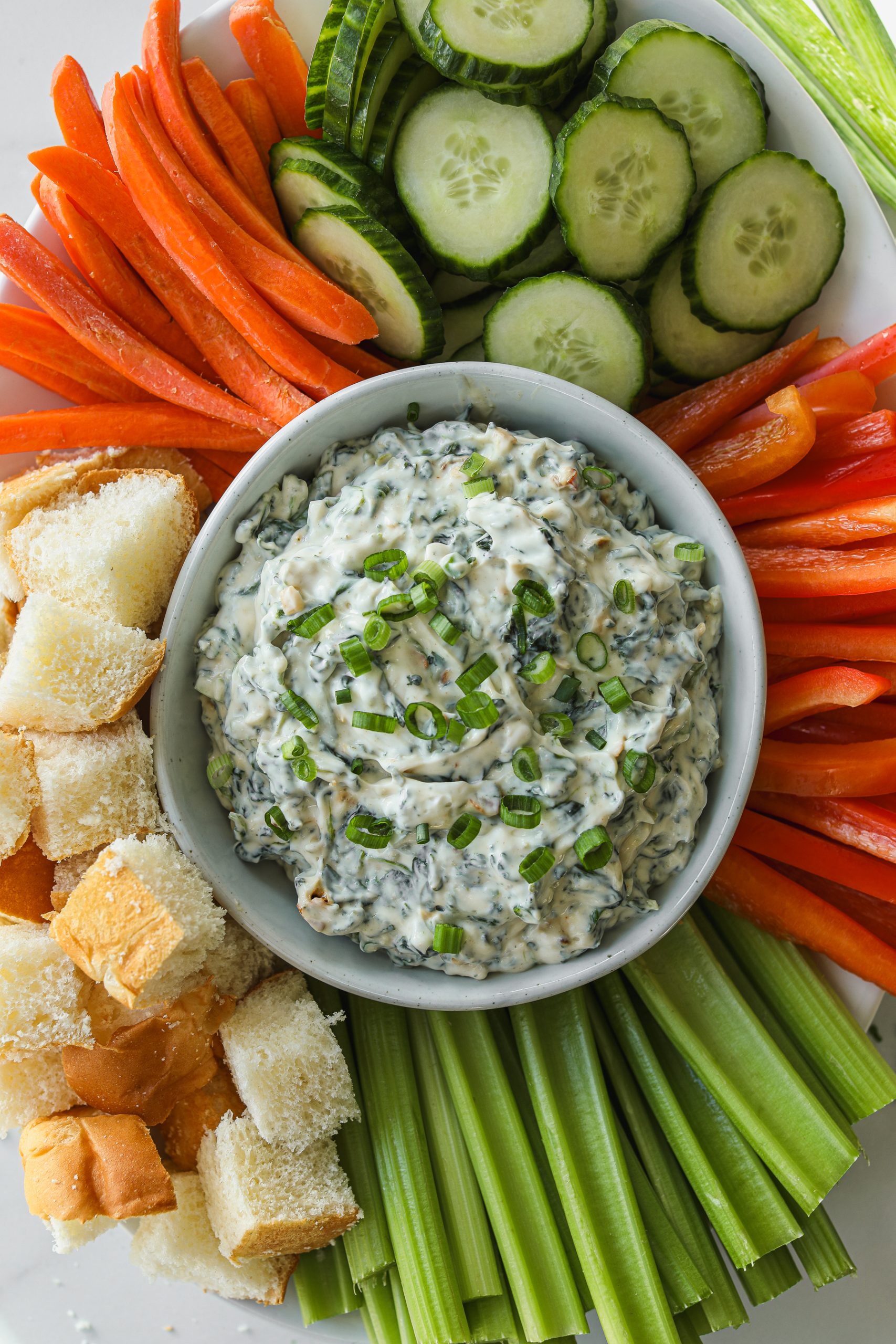 Lightened Up Spinach Dip Recipe