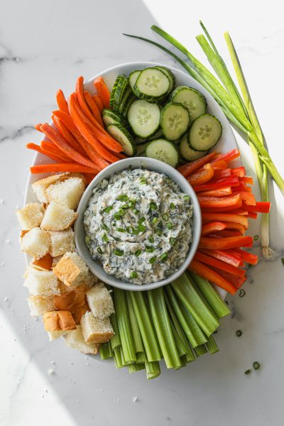 Lightened Up Spinach Dip Recipe