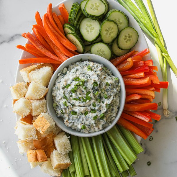 Lightened Up Spinach Dip Recipe