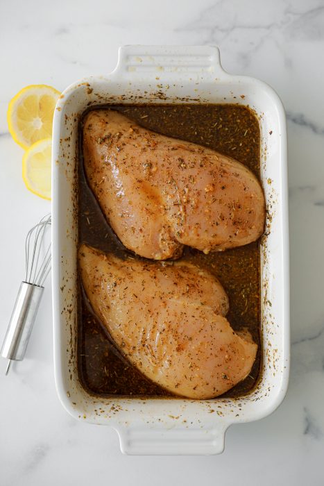 The BEST Oven-Baked Marinated Chicken Breast