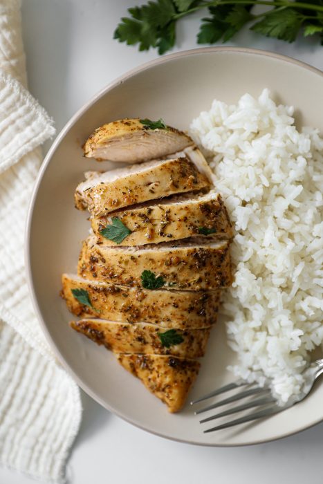 The BEST Oven-Baked Marinated Chicken Breast