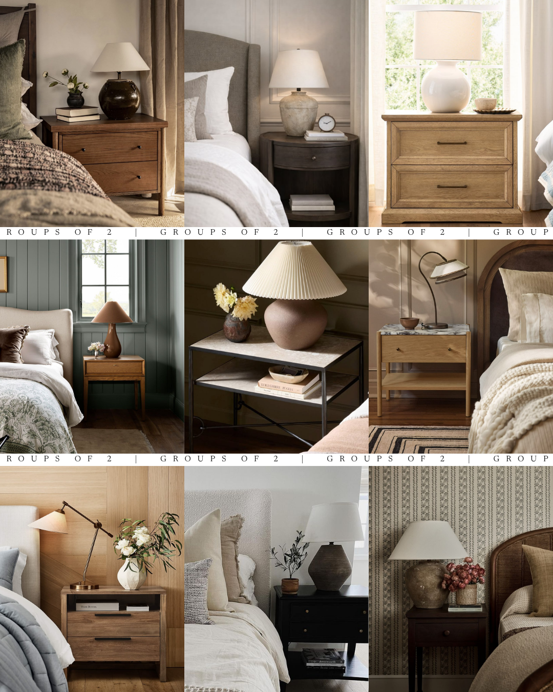 How to Style a Nightstand