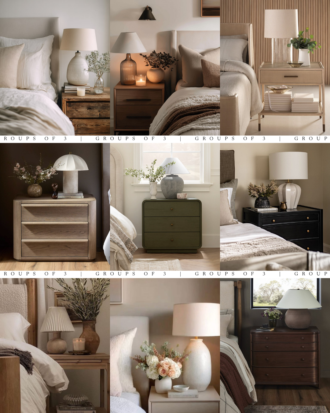 How to Style a Nightstand
