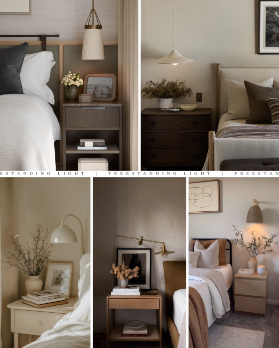 How to Style a Nightstand